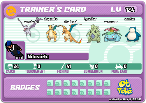 Nikeairtc Card otPokemon.com