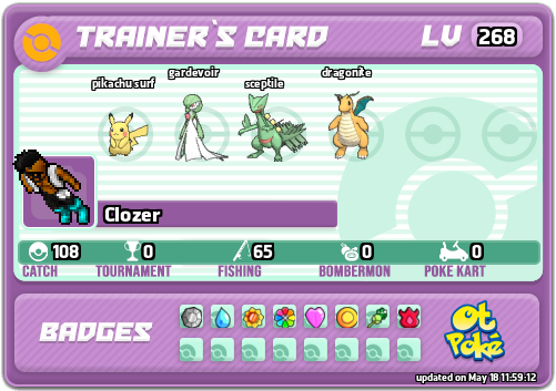 Clozer Card otPokemon.com