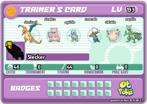 Slecker Card otPokemon.com