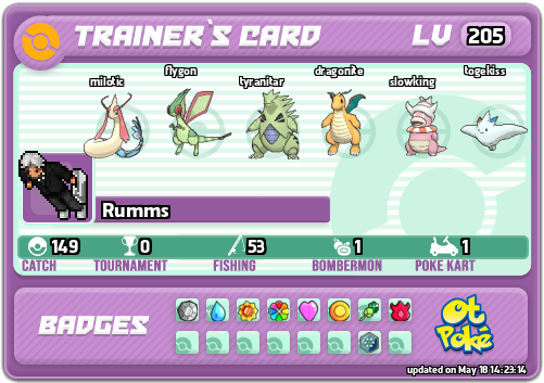 Rumms Card otPokemon.com