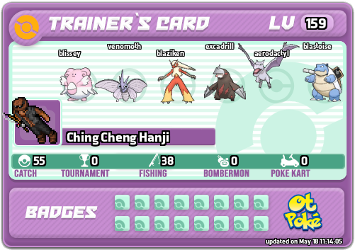 Ching Cheng Hanji Card otPokemon.com