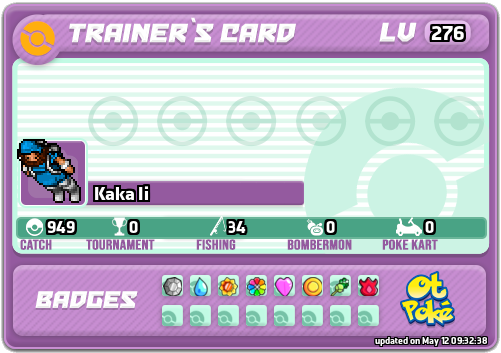 Kaka Ii Card otPokemon.com