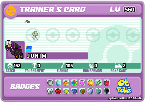 J U N I M Card otPokemon.com