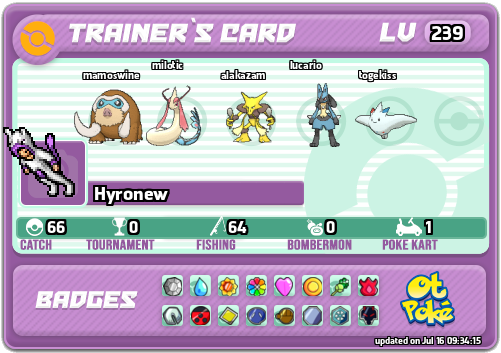 Hyronew Card otPokemon.com