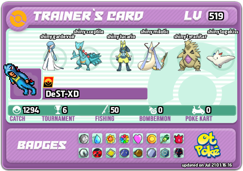 DeST-XD Card otPokemon.com
