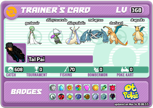 Tal Pai Card otPokemon.com