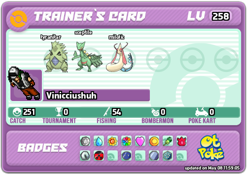 Vinicciushuh Card otPokemon.com