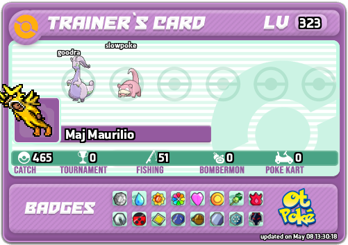 Maj Maurilio Card otPokemon.com