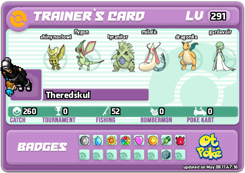 Theredskul Card otPokemon.com