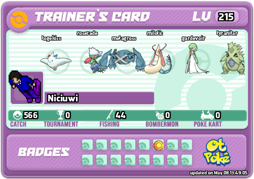 Niciuwi Card otPokemon.com