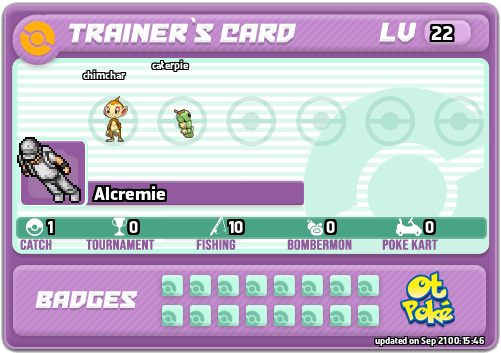 Alcremie Card otPokemon.com