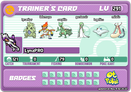 LynzPRO Card otPokemon.com