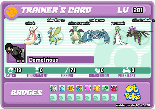 Demetrious Card otPokemon.com