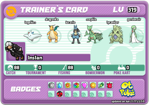 Inslan Card otPokemon.com