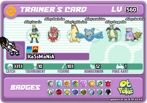 KaSsMaNiA Card otPokemon.com