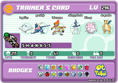 S-H-A-N-K-S-S Card otPokemon.com