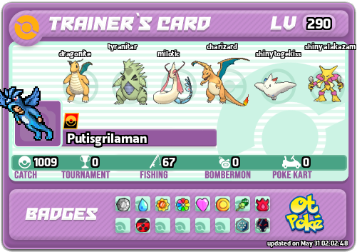Putisgrilaman Card otPokemon.com