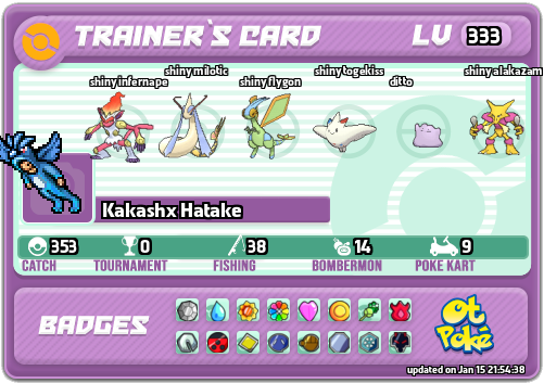 Kakashx Hatake Card otPokemon.com