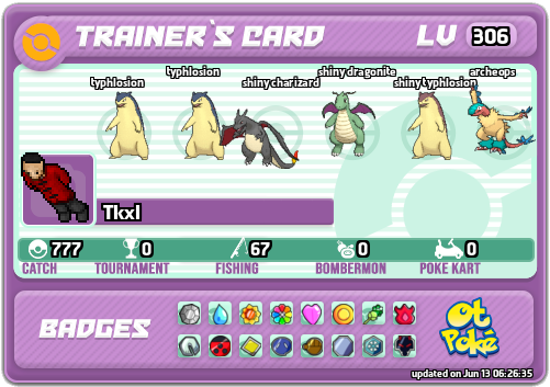 Tkxl Card otPokemon.com