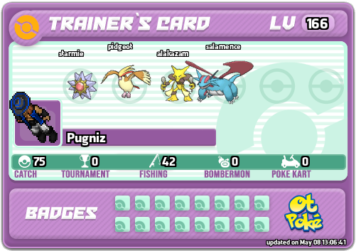 Pugniz Card otPokemon.com