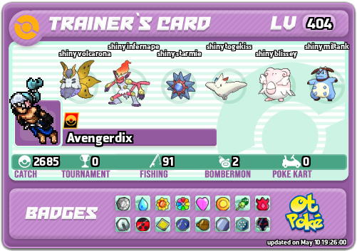 Avengerdix Card otPokemon.com