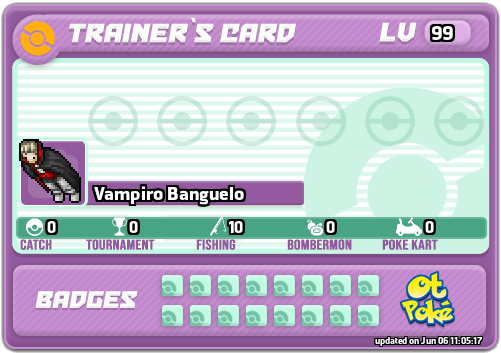 Vampiro Banguelo Card otPokemon.com