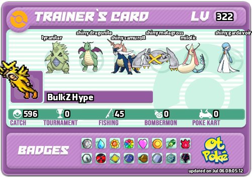 BulkZ Hype Card otPokemon.com