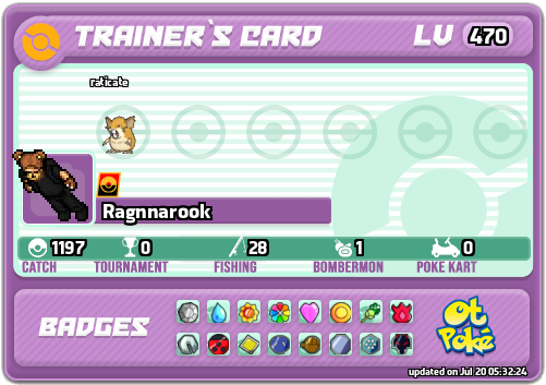 Ragnnarook Card otPokemon.com