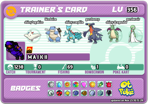 M A I K II Card otPokemon.com