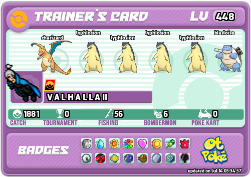 V A L H A L L A II Card otPokemon.com