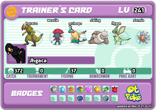 Jhgaca Card otPokemon.com