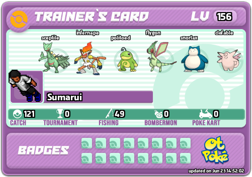 Sumarui Card otPokemon.com
