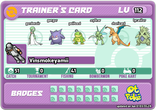 Vinsmokeyamii Card otPokemon.com