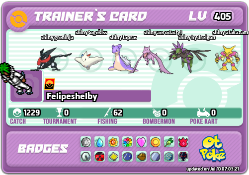 Felipeshelby Card otPokemon.com