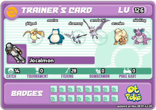 Jocalmon Card otPokemon.com