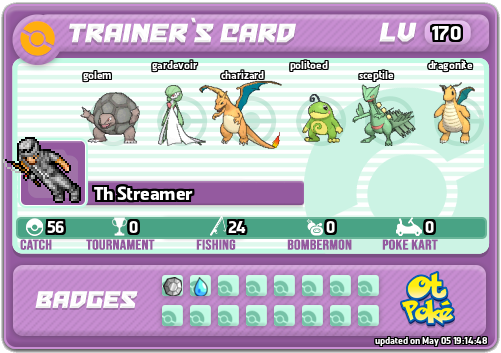 Th Streamer Card otPokemon.com
