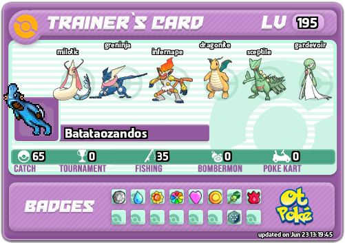 Batataozandos Card otPokemon.com