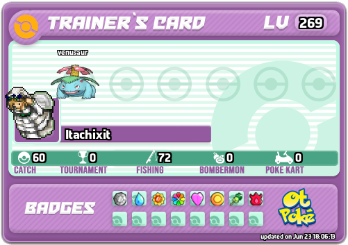 Itachixit Card otPokemon.com