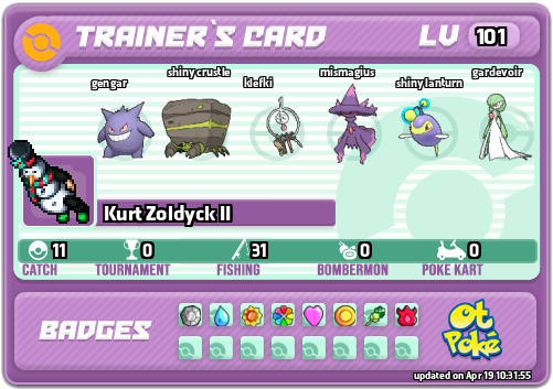 Kurt Zoldyck II Card otPokemon.com