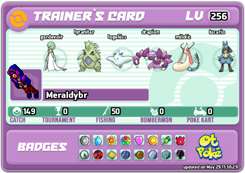 Meraldybr Card otPokemon.com