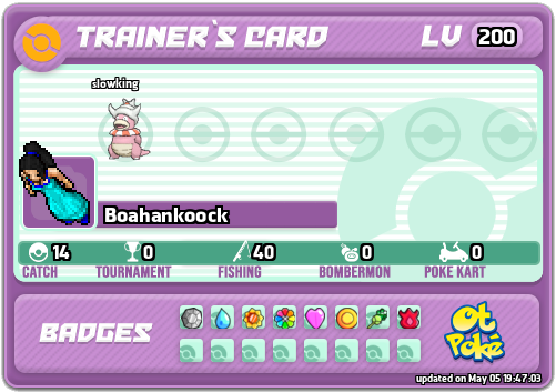 Boahankoock Card otPokemon.com