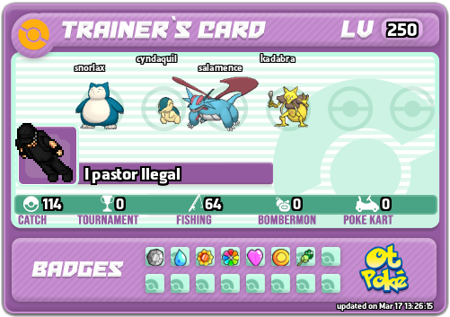 I pastor Ilegal Card otPokemon.com