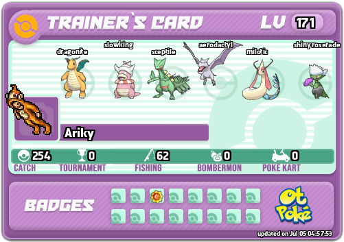 Ariky Card otPokemon.com