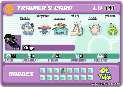 Xbigz Card otPokemon.com