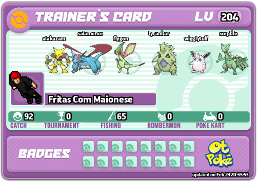 Fritas Com Maionese Card otPokemon.com