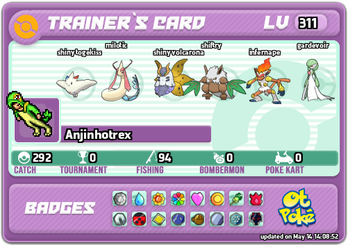 Anjinhotrex Card otPokemon.com