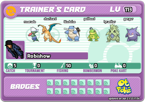 Robishow Card otPokemon.com