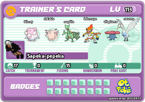 Sapeka-pepeka Card otPokemon.com