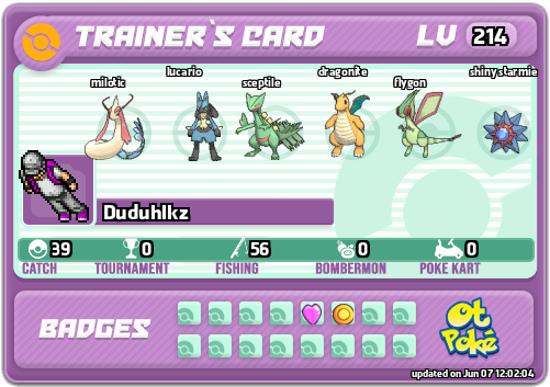 Duduhlkz Card otPokemon.com