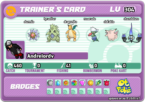 Andrelordv Card otPokemon.com